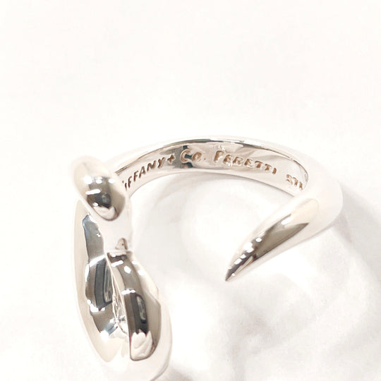 TIFFANY&Co. Ring Silver925 Silver El Saperetti Open heart