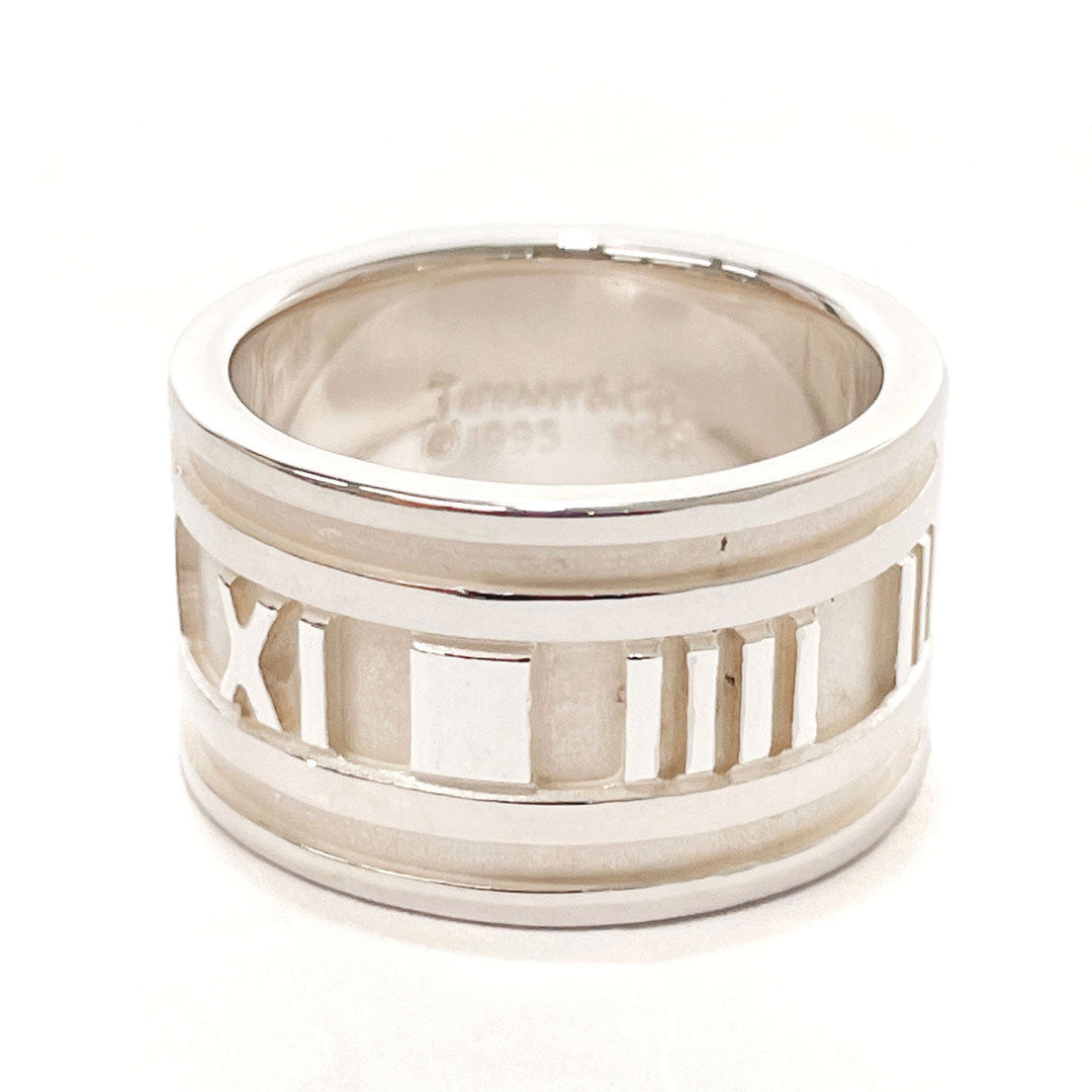 TIFFANY&Co. Ring Silver925 Silver Atlas Women Used Authentic