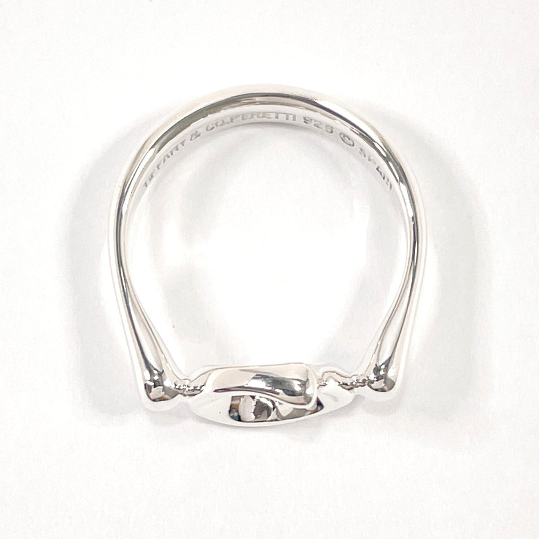 TIFFANY&Co. Ring Silver925 Silver El Saperetti Open heart Women Used Authentic