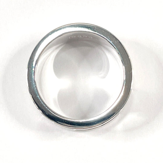 GUCCI Ring Silver925 Silver Branded Cutout G
