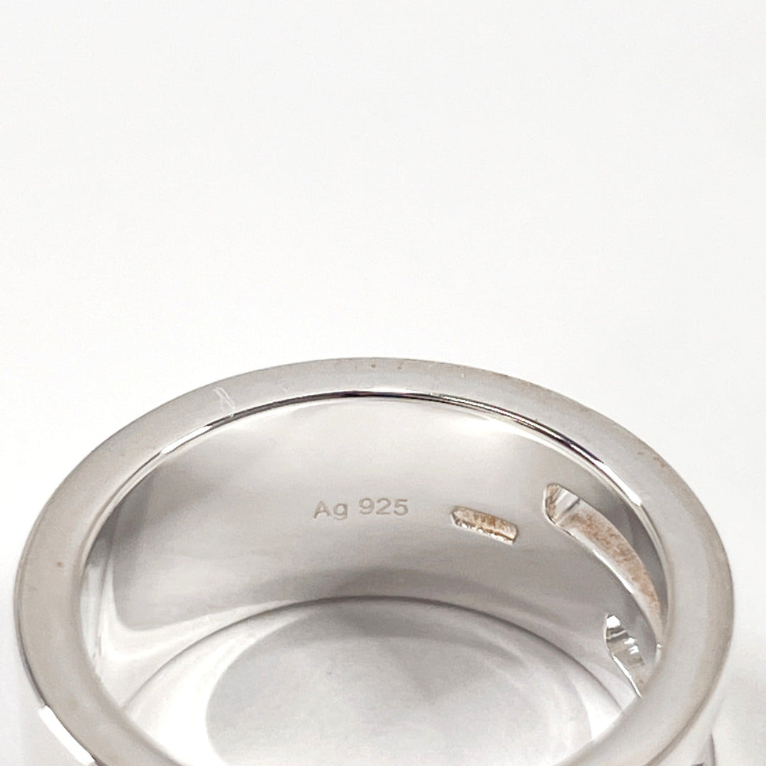 GUCCI Ring Silver925 Silver Branded Cutout G