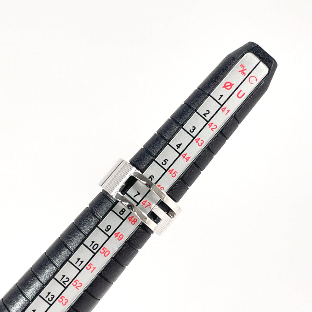 GUCCI Ring Silver925 Silver Branded Cutout G