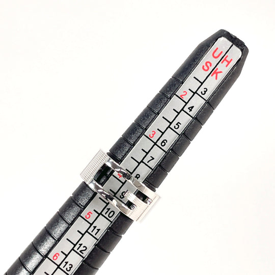 GUCCI Ring Silver925 Silver Branded Cutout G