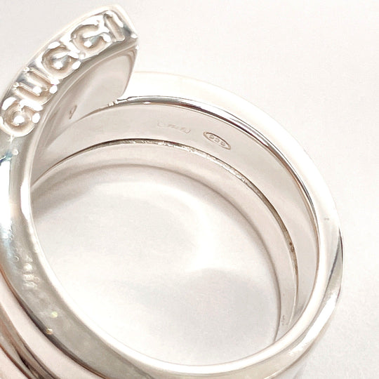GUCCI Ring Silver925 Silver G logo snake 9