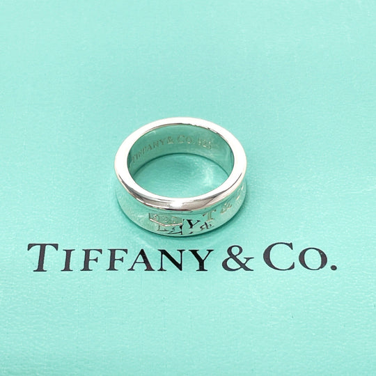 TIFFANY&Co. Ring Silver925 Silver 1837 Women Used Authentic