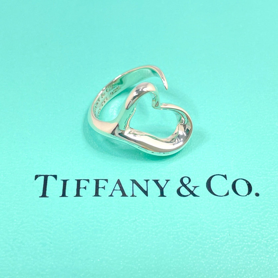 TIFFANY&Co. Ring Silver925 Silver El Saperetti Open heart