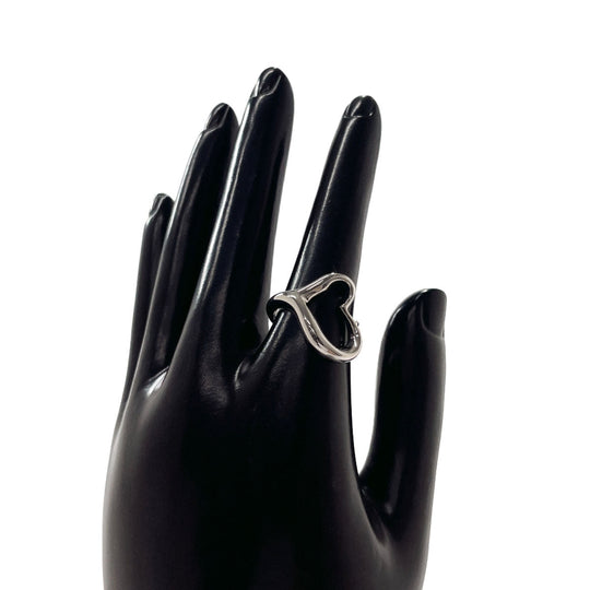 TIFFANY&Co. Ring Silver925 Silver El Saperetti Open heart