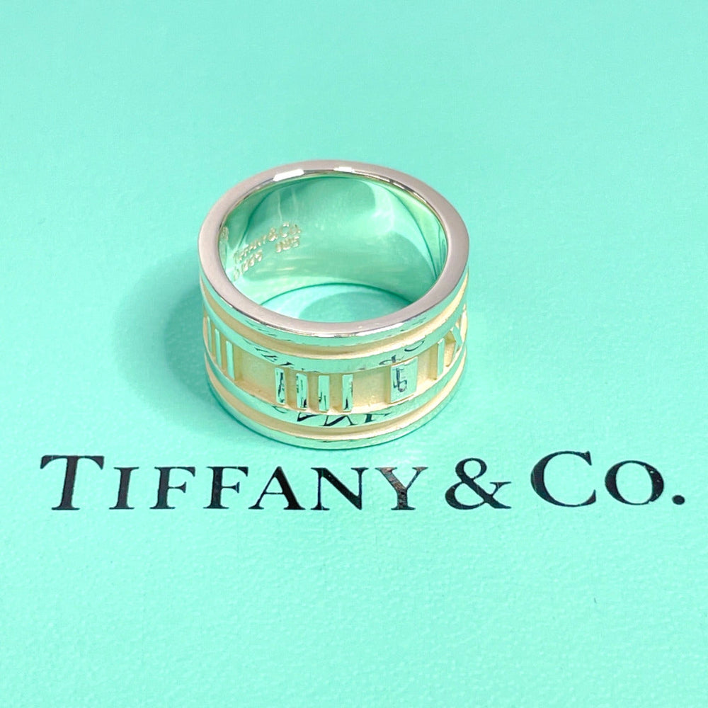 TIFFANY&Co. Ring Silver925 Silver Atlas Women Used Authentic