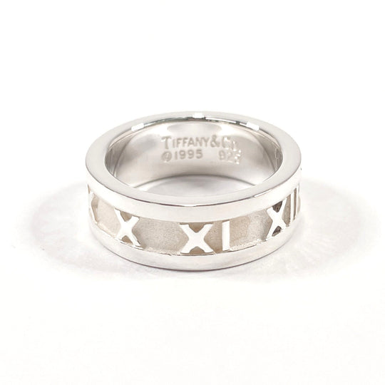 TIFFANY&Co. Ring Silver925 Silver Atlas Women Used Authentic