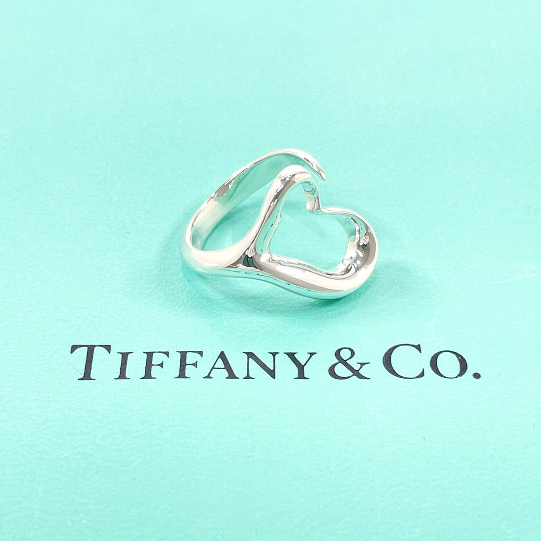 TIFFANY&Co. Ring Silver925 Silver El Saperetti Open heart