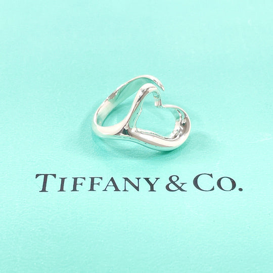 TIFFANY&Co. Ring Silver925 Silver El Saperetti Open heart