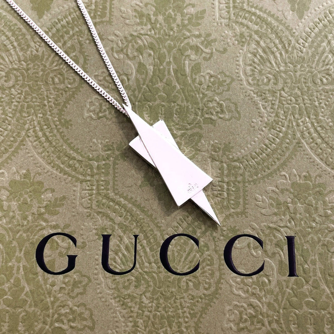 GUCCI Necklace Silver925 Silver Star of david
