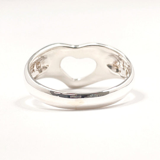 TIFFANY&Co. Ring Sterling Silver Silver El Saperetti Open heart