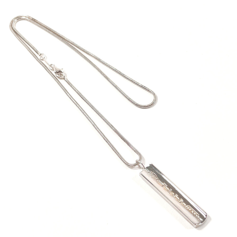 TIFFANY&Co. Necklace Silver925 Silver Bar Pendant 1837 Women(Unisex) Used Authentic
