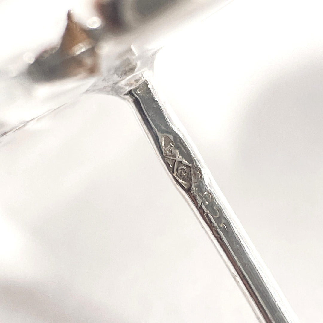 CHANEL Pierce Silver925 Silver Clover