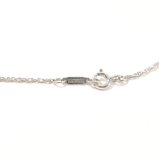 TIFFANY&Co. Necklace Silver925, K18 Yellow Gold Silver Triple ribbon