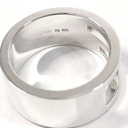 GUCCI Ring Silver925 Silver Branded Cutout G