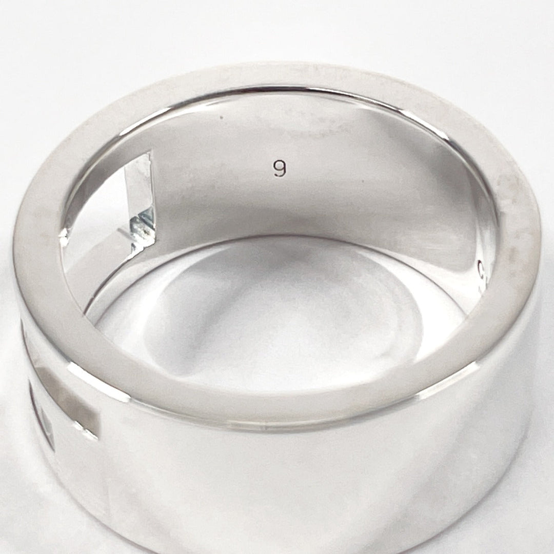 GUCCI Ring Silver925 Silver Branded Cutout G