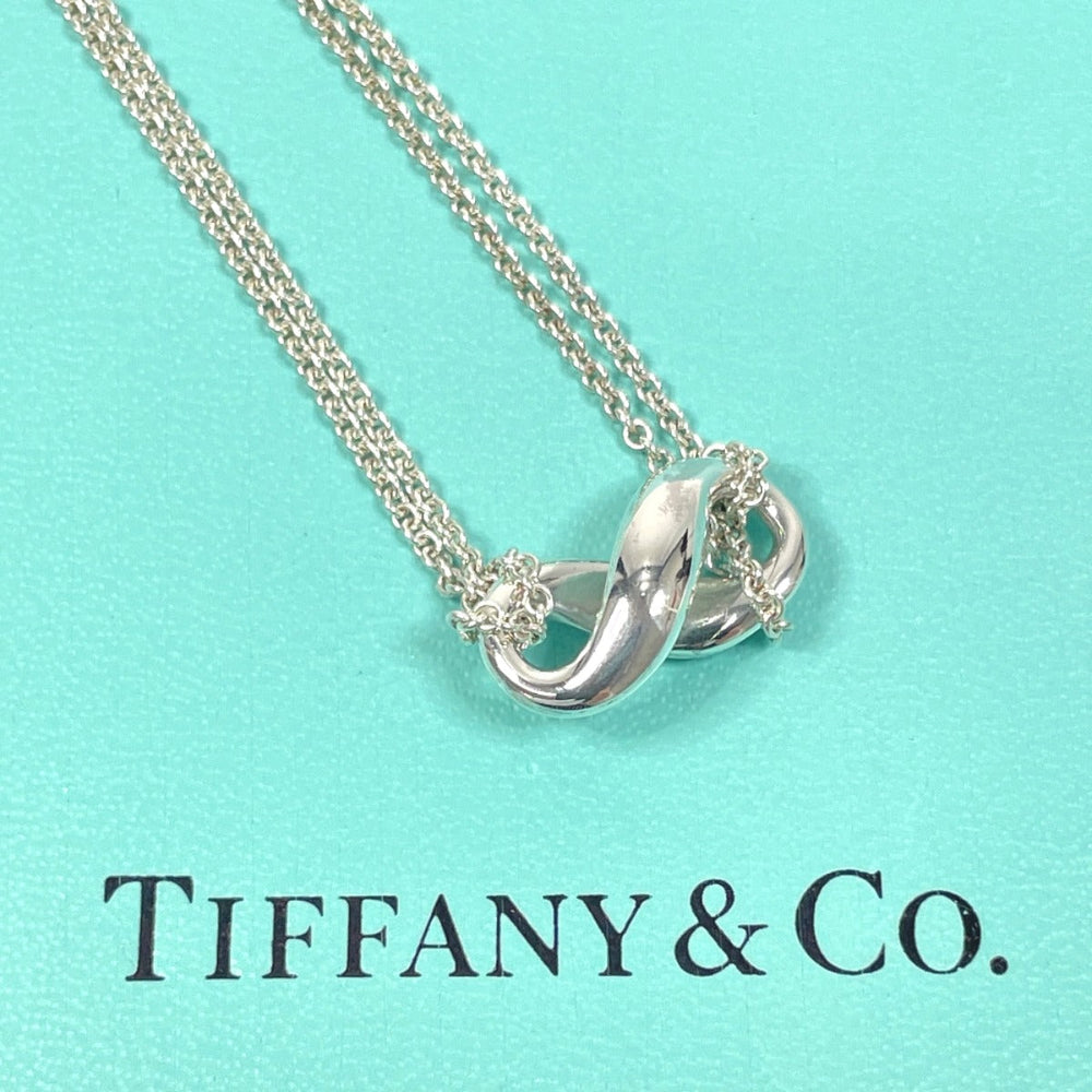 TIFFANY&Co. Necklace Silver925 Silver Infinity Women Used Authentic