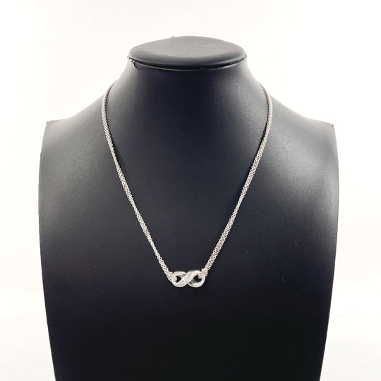 TIFFANY&Co. Necklace Silver925 Silver Infinity Women Used Authentic