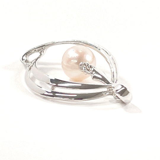 MIKIMOTO Pendant top Silver, Akoya Pearl Silver
