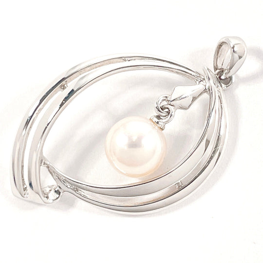 MIKIMOTO Pendant top Silver, Akoya Pearl Silver