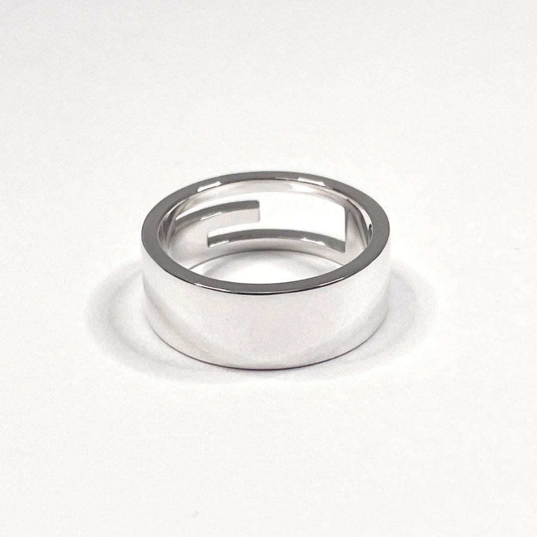 GUCCI Ring Silver925 Silver Branded Cutout G