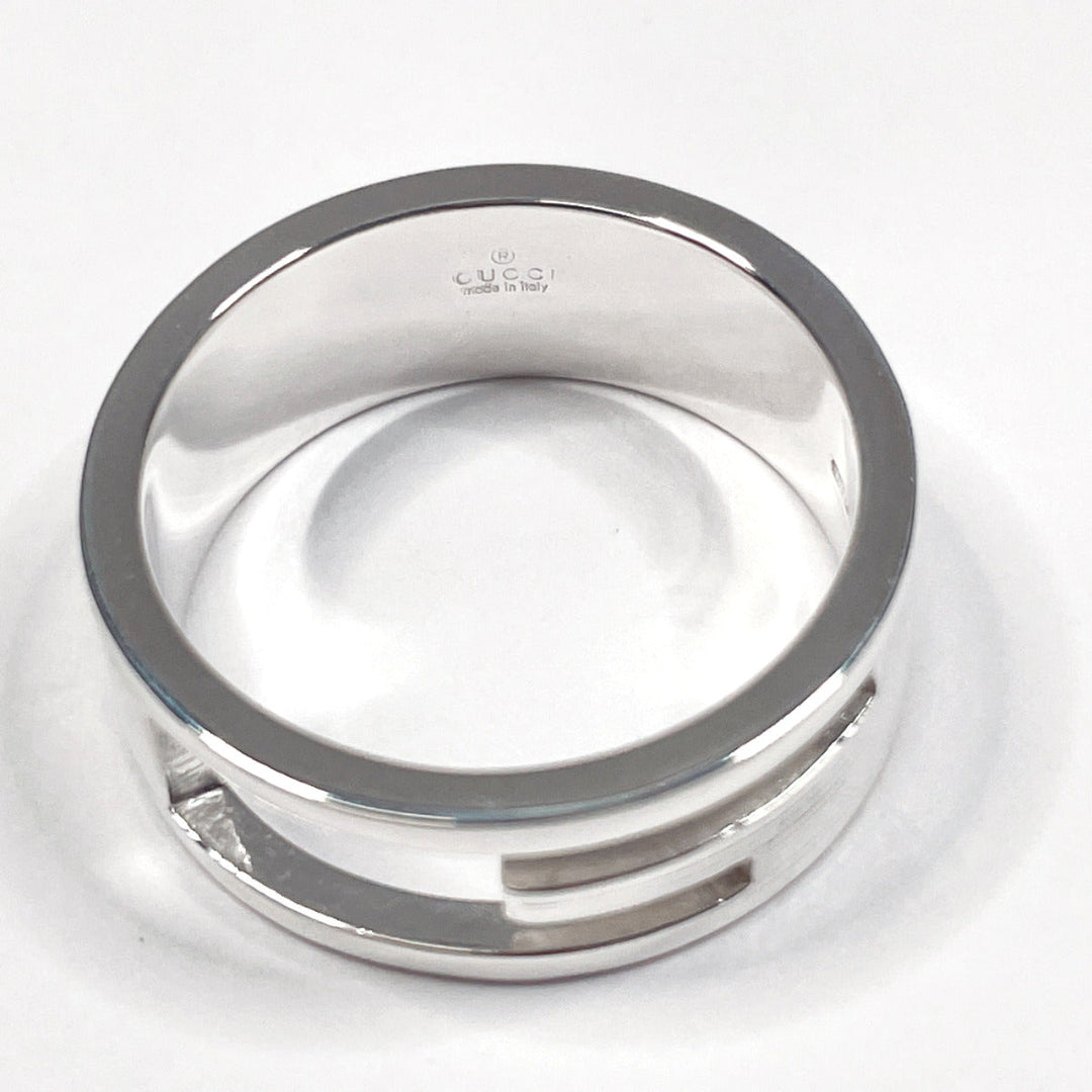 GUCCI Ring Silver925 Silver Branded Cutout G