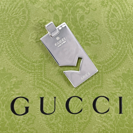 GUCCI Pendant top Silver925 Silver Constellation ARIES Women(Unisex) Used Authentic
