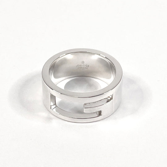 GUCCI Ring Silver925 Silver Branded Cutout G