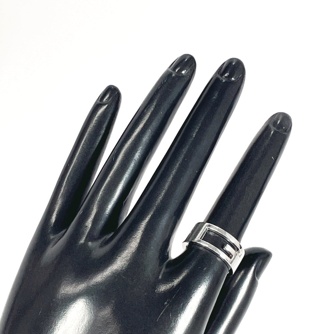 GUCCI Ring Silver925 Silver Branded Cutout G