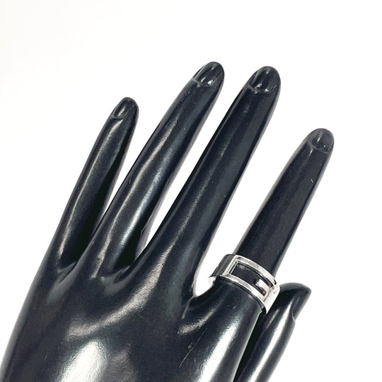 GUCCI Ring Silver925 Silver Branded Cutout G