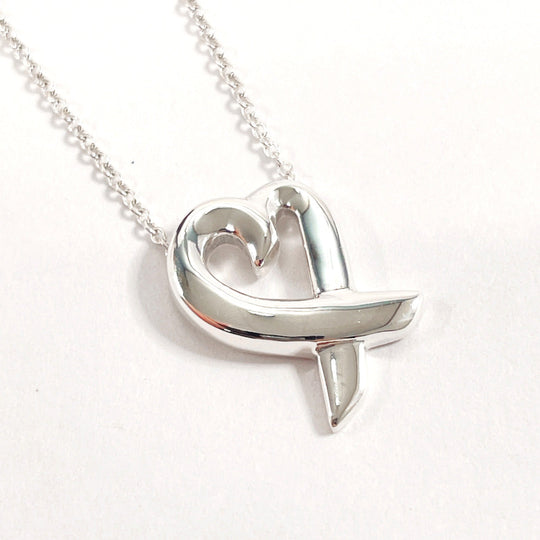 TIFFANY&Co. Necklace Silver925 Silver Paloma Picasso Loving heart