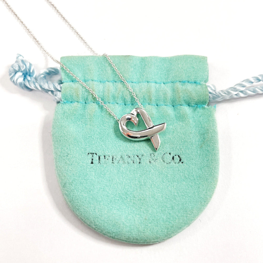 TIFFANY&Co. Necklace Silver925 Silver Paloma Picasso Loving heart