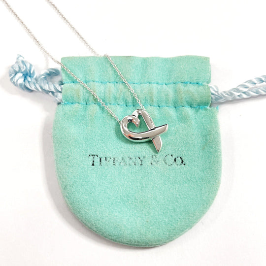 TIFFANY&Co. Necklace Silver925 Silver Paloma Picasso Loving heart