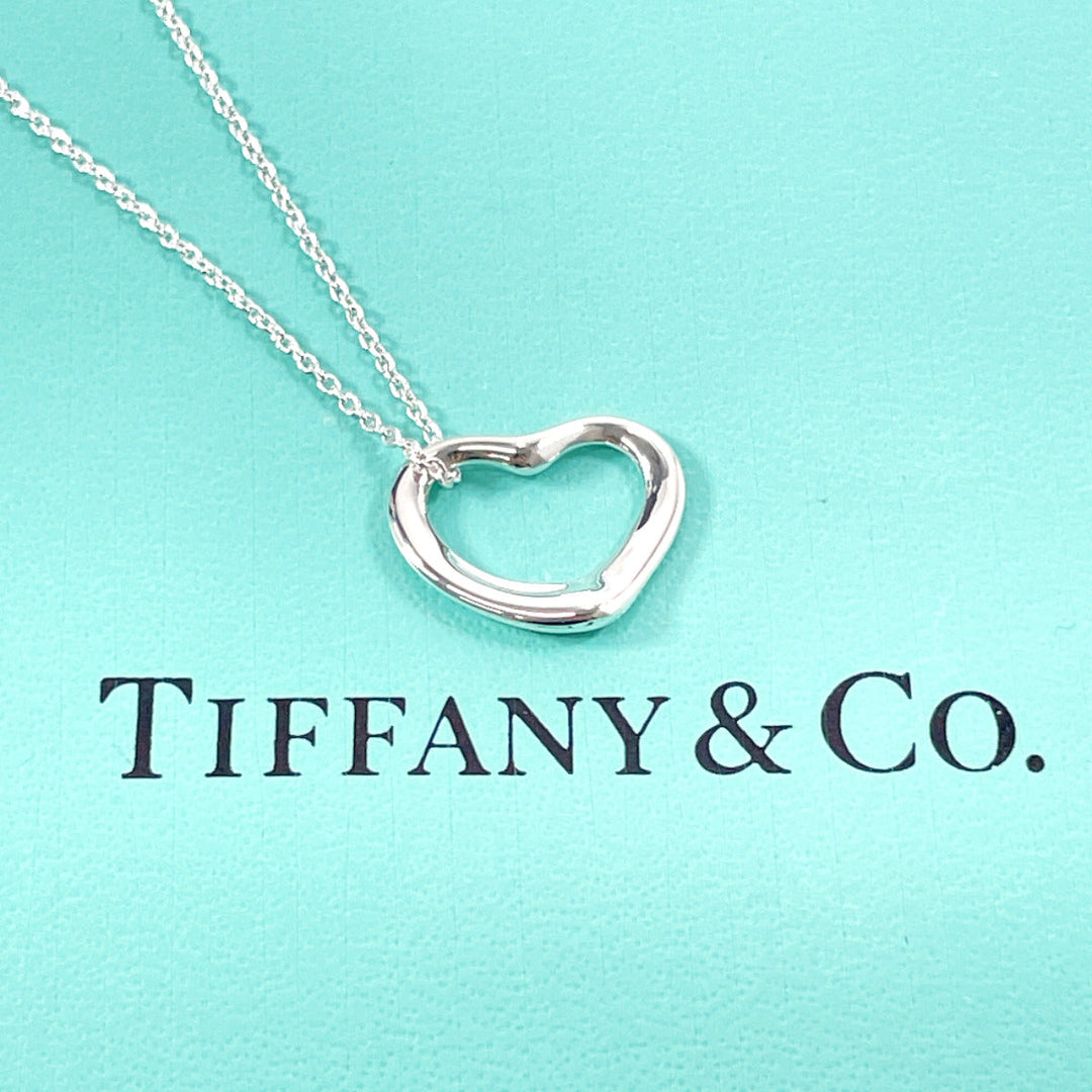 TIFFANY&Co. Necklace Silver925 Silver El Saperetti Open heart