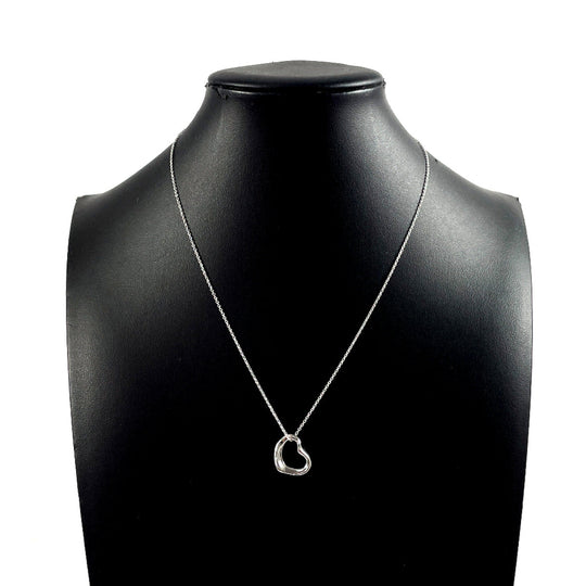 TIFFANY&Co. Necklace Silver925 Silver El Saperetti Open heart