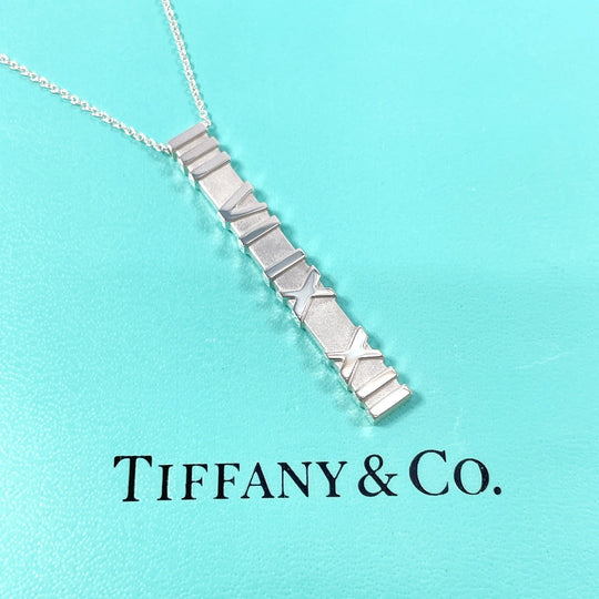 TIFFANY&Co. Necklace Silver925 Silver Atlas bar
