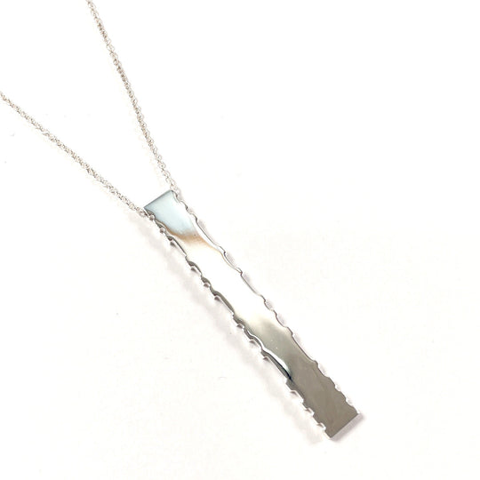 TIFFANY&Co. Necklace Silver925 Silver Atlas bar