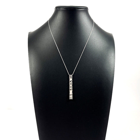 TIFFANY&Co. Necklace Silver925 Silver Atlas bar