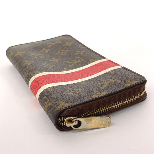 LOUIS VUITTON Long Wallet Purse M66553 Monogram canvas Brown China Run Zippy Organizer
