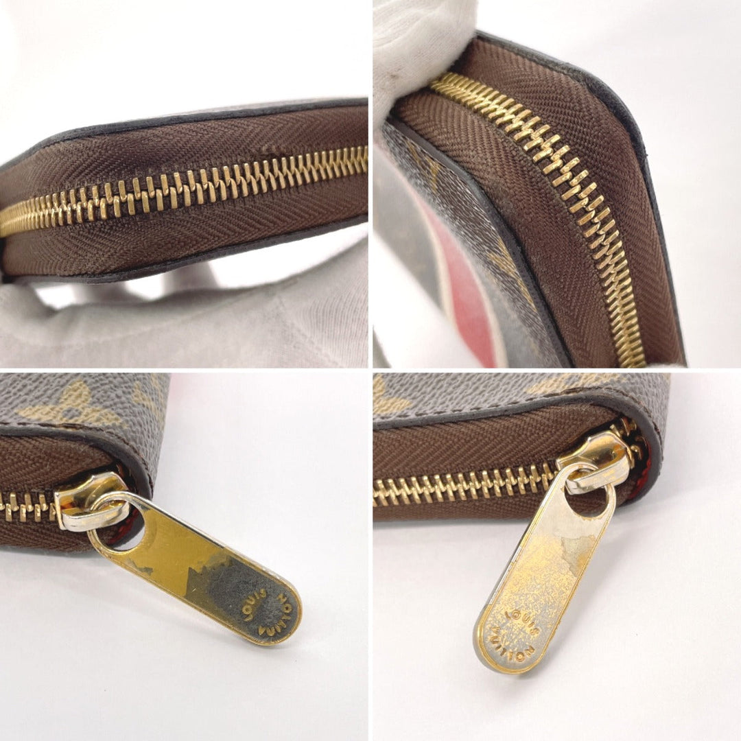 LOUIS VUITTON Long Wallet Purse M66553 Monogram canvas Brown China Run Zippy Organizer