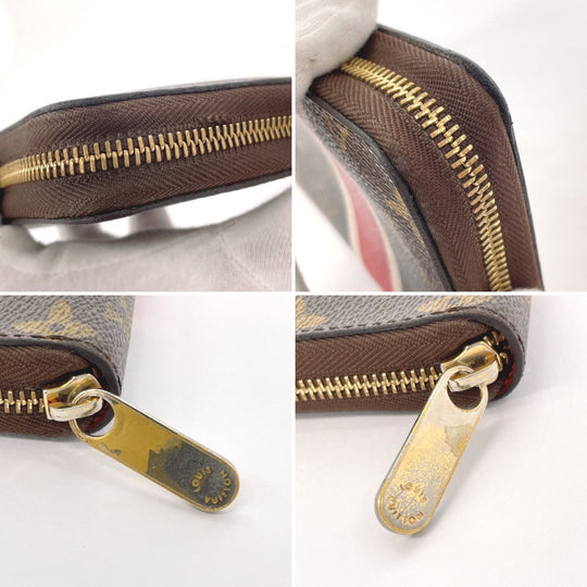 LOUIS VUITTON Long Wallet Purse M66553 Monogram canvas Brown China Run Zippy Organizer