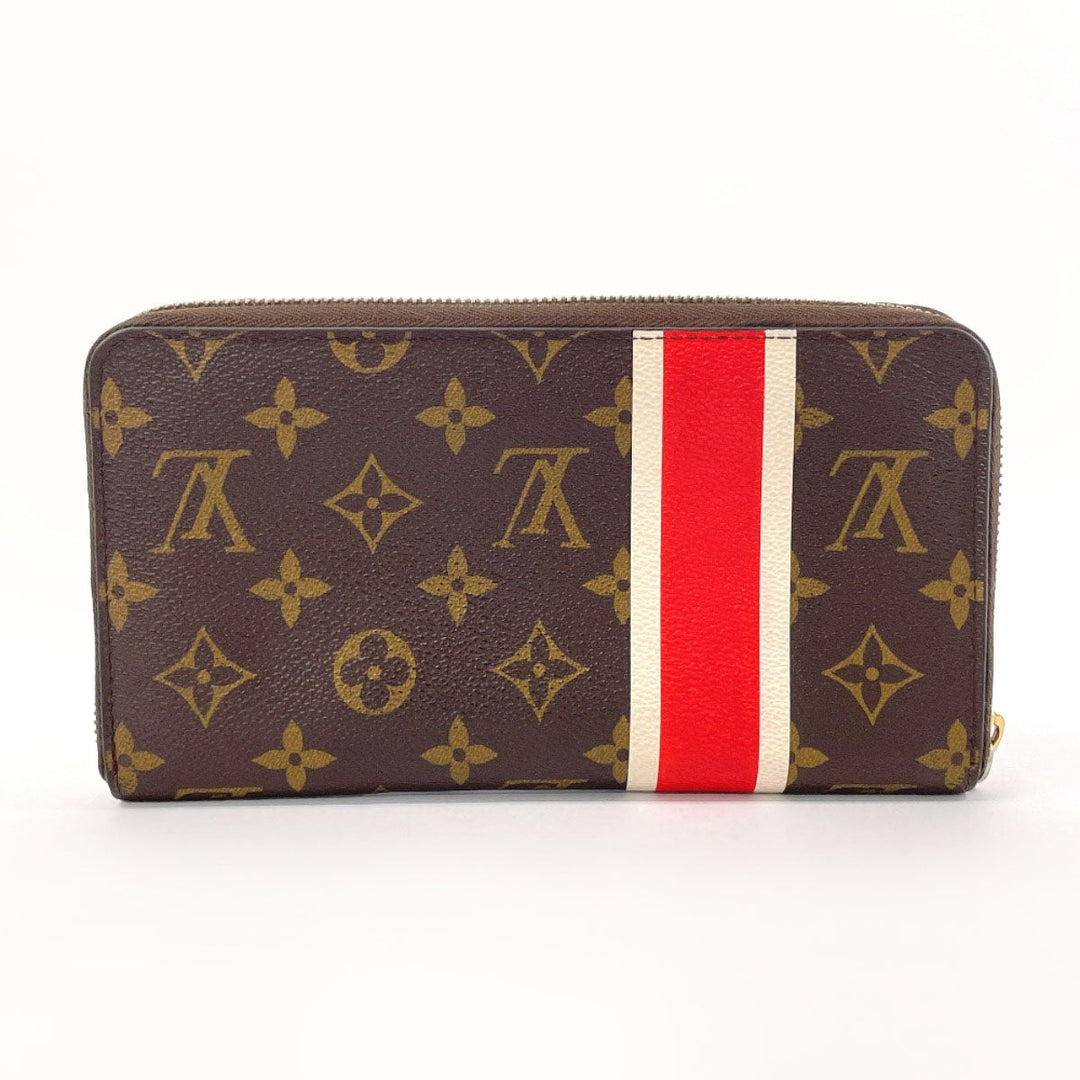 LOUIS VUITTON Long Wallet Purse M66553 Monogram canvas Brown China Run Zippy Organizer