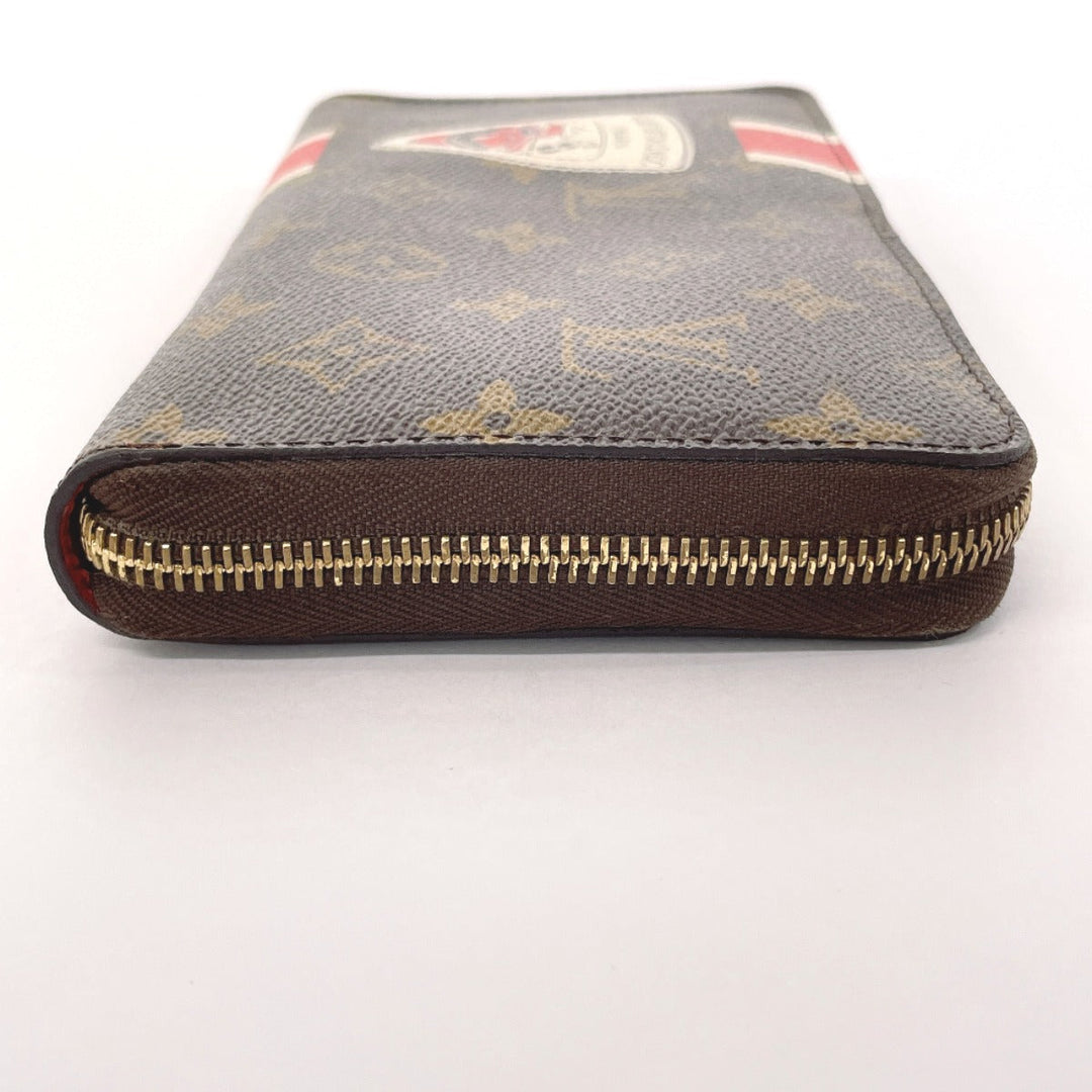 LOUIS VUITTON Long Wallet Purse M66553 Monogram canvas Brown China Run Zippy Organizer