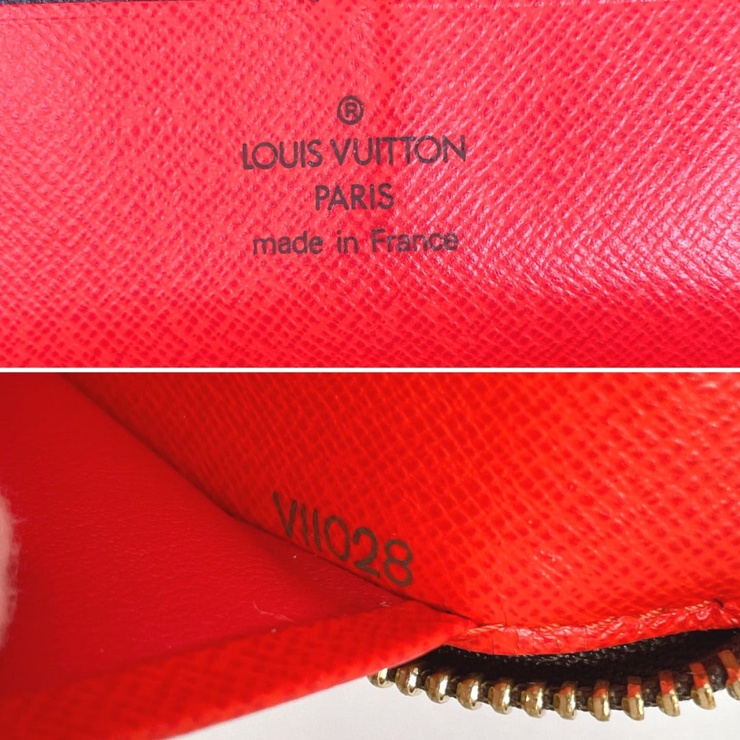 LOUIS VUITTON Long Wallet Purse M66553 Monogram canvas Brown China Run Zippy Organizer