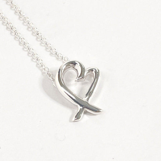 TIFFANY&Co. Necklace Silver925 Silver Paloma Picasso Loving heart