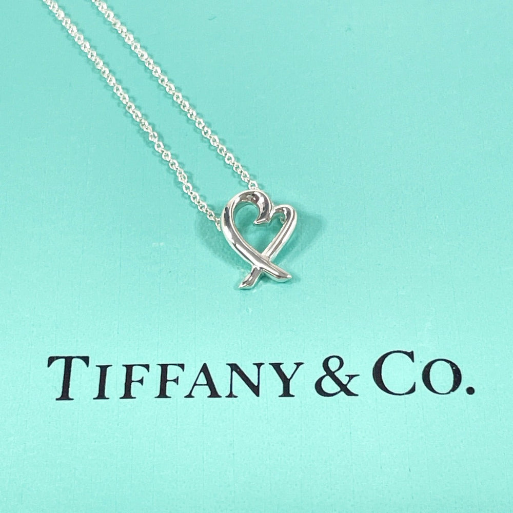TIFFANY&Co. Necklace Silver925 Silver Paloma Picasso Loving heart