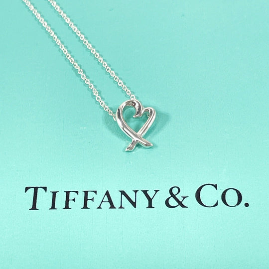 TIFFANY&Co. Necklace Silver925 Silver Paloma Picasso Loving heart