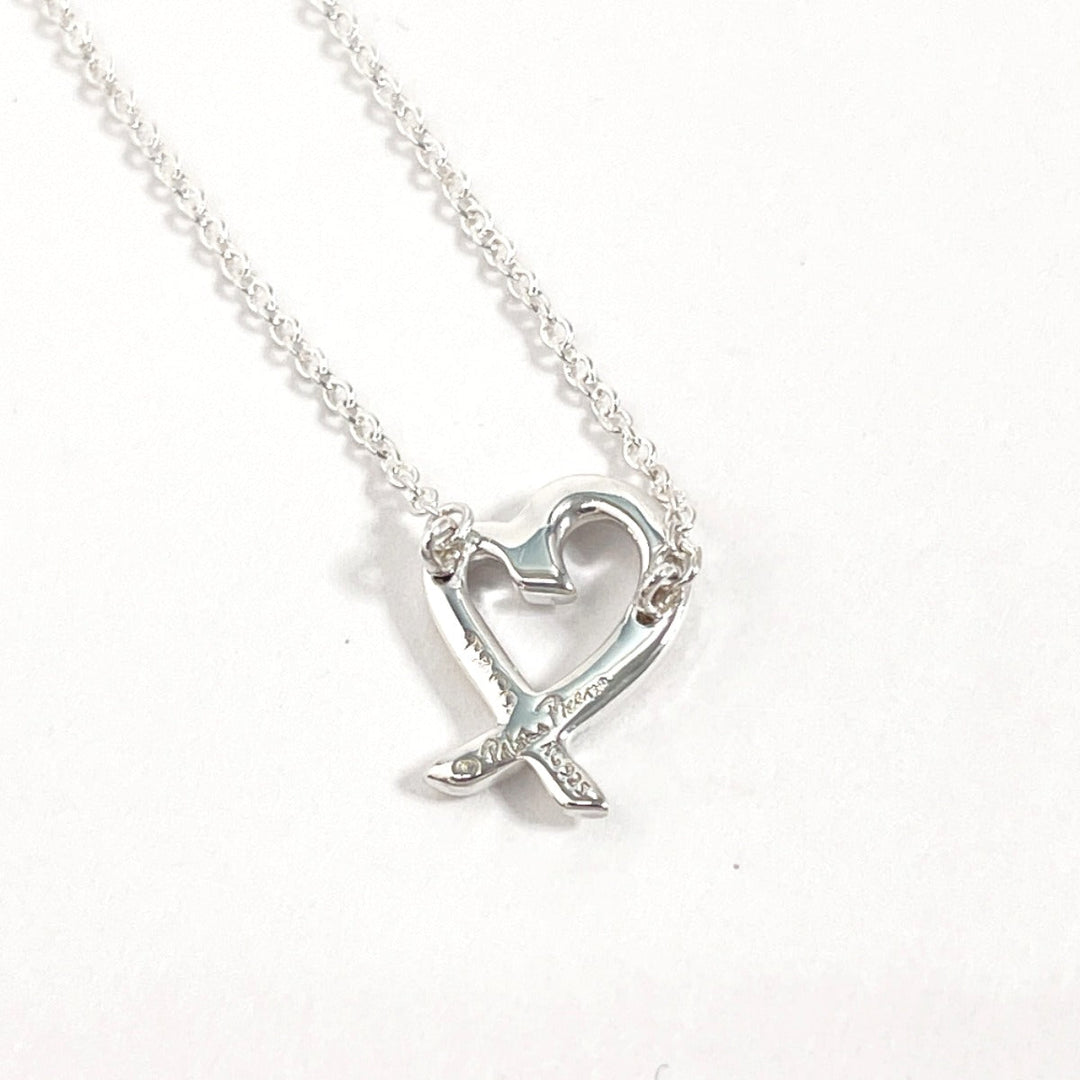 TIFFANY&Co. Necklace Silver925 Silver Paloma Picasso Loving heart